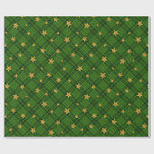 Rood en groen cadeaupapier (Vlak)