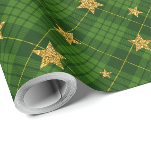 Rood en groen cadeaupapier (Rol Hoek)