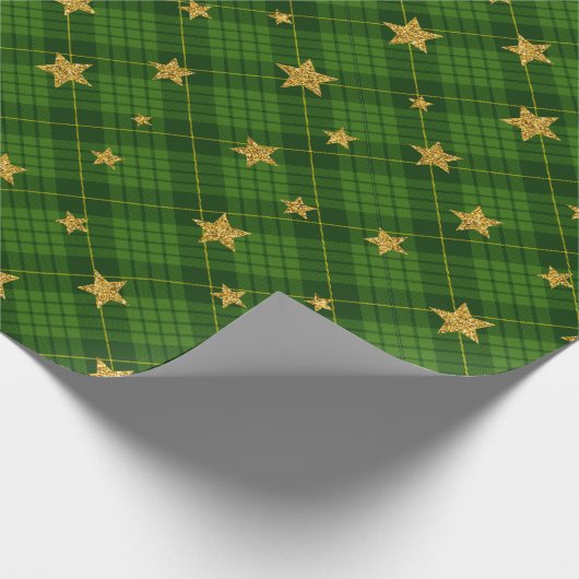 Rood en groen cadeaupapier (Hoek)