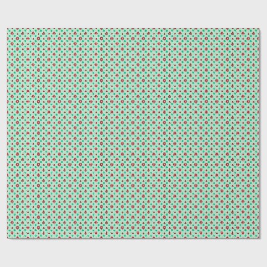 rood en groen cadeaupapier (Vlak)