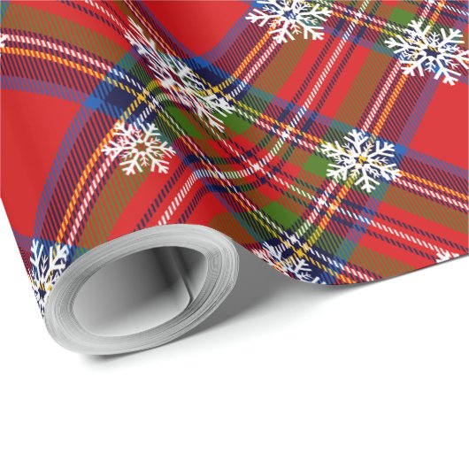 Rood en groen cadeaupapier (Rol Hoek)