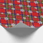 Rood en groen cadeaupapier (Hoek)