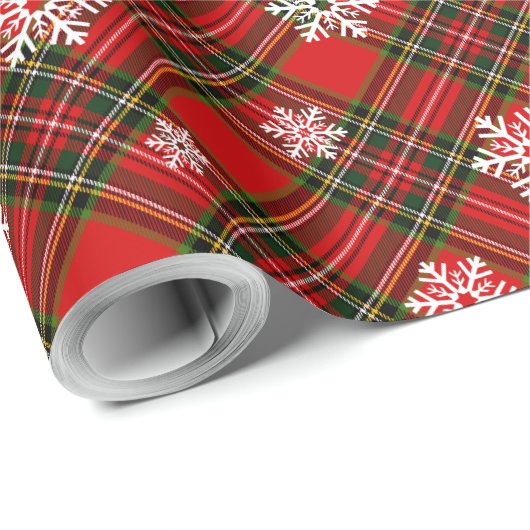 Rood en groen cadeaupapier (Rol Hoek)