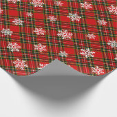 Rood en groen cadeaupapier (Hoek)