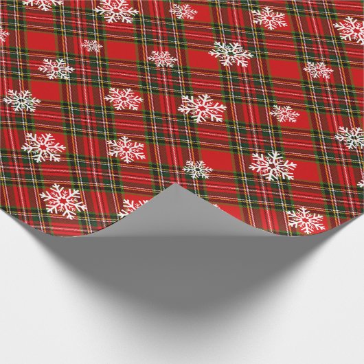 Rood en groen cadeaupapier (Hoek)