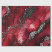 Rood en groen cadeaupapier (Vlak)