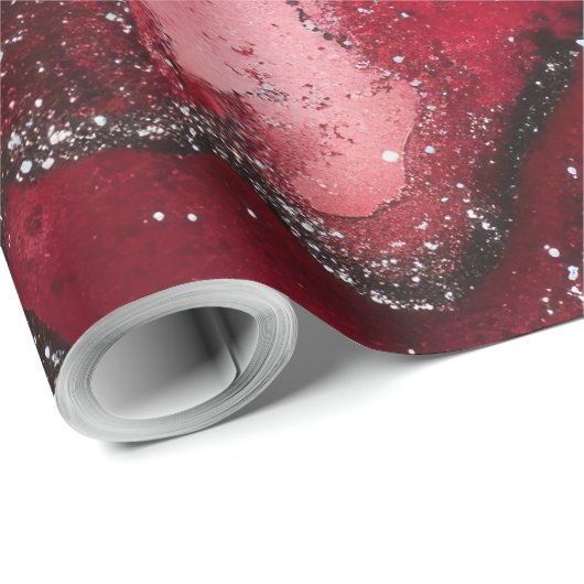 Rood en groen cadeaupapier (Rol Hoek)