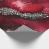 Rood en groen cadeaupapier (Hoek)