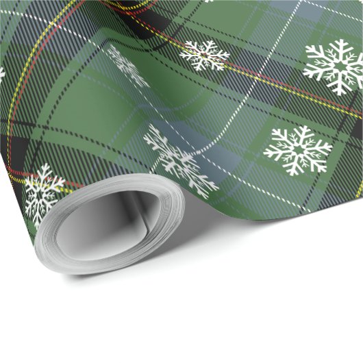 Rood en groen cadeaupapier (Rol Hoek)