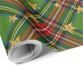 Rood en groen cadeaupapier (Rol Hoek)