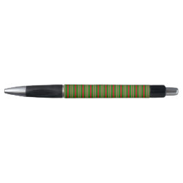Rood en Groen Candy Cane Pen