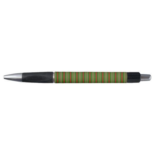 Rood en Groen Candy Cane Pen (Voorkant)