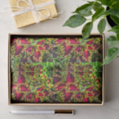 Rood en groen Coleus plant Tissuepapier (Geschenk)