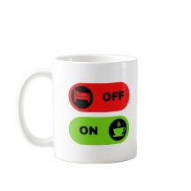Rood en Groen Funny Coffee en Start Mok