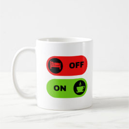 Rood en Groen Funny Coffee en Start Mok