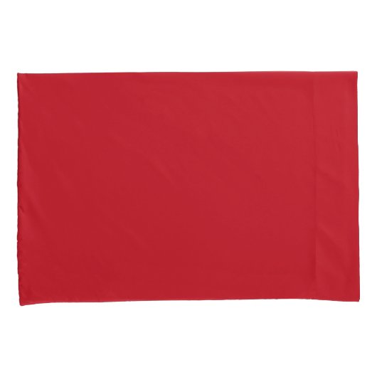 Rood en groen gekleurd kussensloop (Voorkant-Rechts)