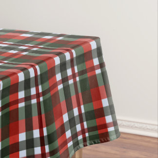 Rood en groen geruit Kerstmis Tafelkleed