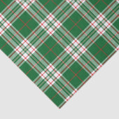 Rood en groen geruit tissuepapier (Detail)