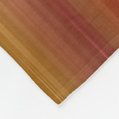 Rood en groen gestreept fleece deken (Hoek)