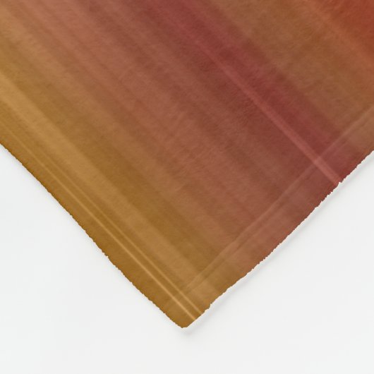 Rood en groen gestreept fleece deken (Hoek)