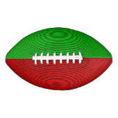 Rood en groen gestreept Football (Voorkant)