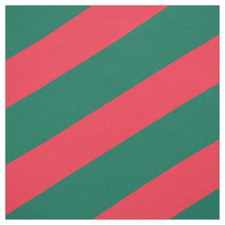 Rood en groen gestreepte patroon stof