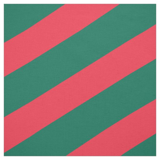 Rood en groen gestreepte patroon stof (Swatch)