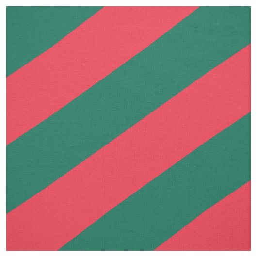 Rood en groen gestreepte patroon stof (Swatch)
