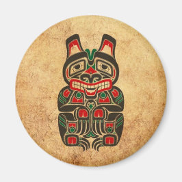 Rood en Groen Haida Spirit Beer Magneet