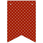 Rood en groen Happy Birthday Bunting banner (Eerste vlag)