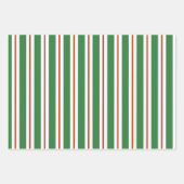 Rood en groen inpakpapier vel (Voorkant 3)