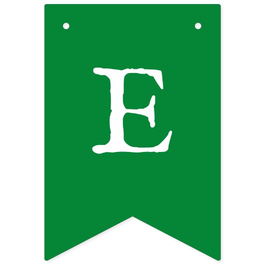 Rood en groen kerst en bogen vlaggetjes (Tweede vlag)