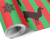 Rood- en Groen kerstcadeau voor feestjes Cadeaupapier (Rol Hoek)