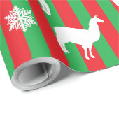 Rood- en Groen kerstcadeau voor feestjes Cadeaupapier (Rol Hoek)