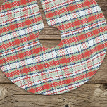 Rood en groen kerstpatroon kerstboom rok<br><div class="desc">Maak uw huis kerstboom rok decor met dit elegante creatieve ontwerp, met een rood, groen en marineblauw kleurenpalet in een klassieke plaid patroon. Perfect voor een rustiek vakantieontwerp, dit traditionele tartan-stuk brengt warmte en charme in uw feestelijke opstelling. Ontworpen met een landelijke boerderijstijl, combineert de eenvoudige minimalistische look naadloos met...</div>