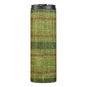 Rood en groen kersttaartje. thermosbeker (Achterkant)
