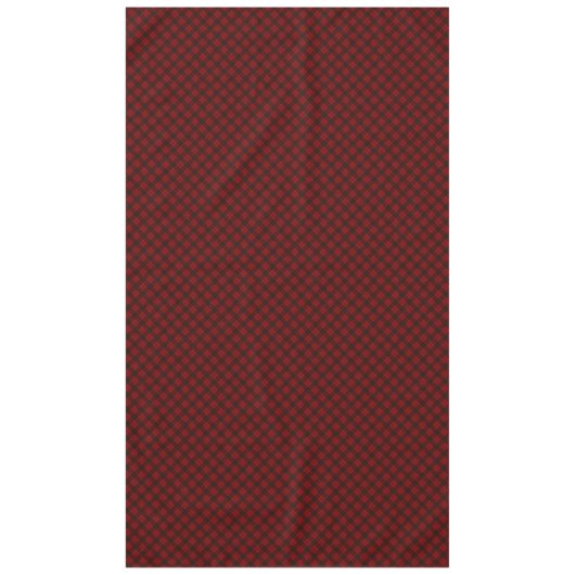 Rood- en Groen Klassieke Tartanpatroonfeestdag Tafelkleed (Voorkant)