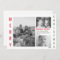 Rood en Groen Kleur Pop Minimalistische Collage