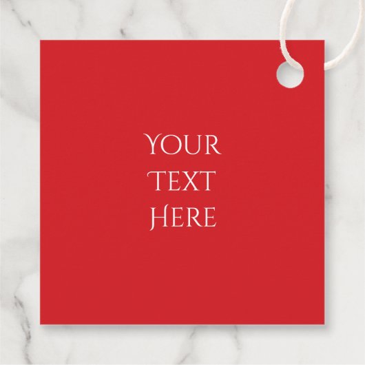 Rood en Groen krans Vrolijk kerstcadeau Bedankjes Labels (Achterkant)