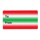 Rood en groen label (Voorkant)