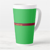 Rood en Groen Latte Mok (Rechterhoek)