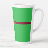 Rood en Groen Latte Mok (Rechts)