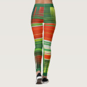 Rood en groen leggings (Achterkant)