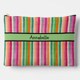 Rood en Groen Levendige Streep Etui