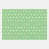 Rood en groen met moderne patronen Kerstmis Inpakpapier Vel (Voorkant)