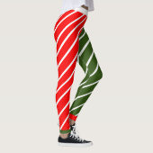 Rood en groen met snoepriet leggings (Rechts)