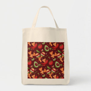 Rood en Groen Mexicaans eten Tote Bag