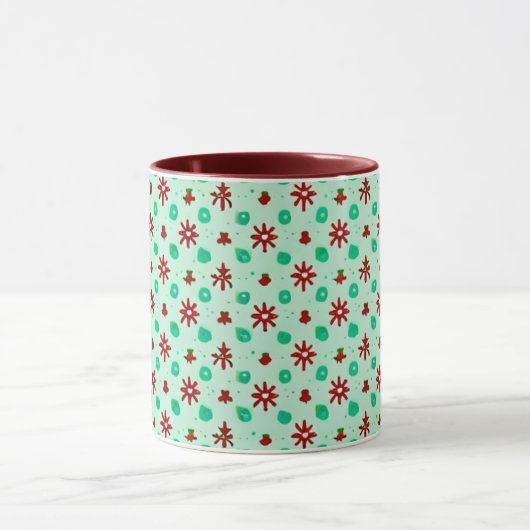 rood en groen mok (Midden)