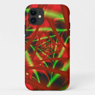 Rood en groen neuraal netwerk Case-Mate iPhone case