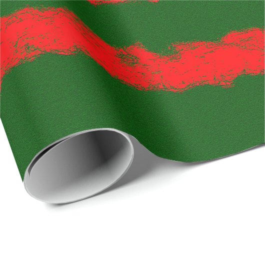 Rood en groen omslagpapier cadeaupapier (Rol Hoek)